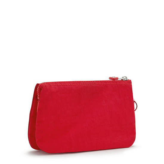 Kipling Creativity Extra Large Wristlet Handbag Red Rouge | AU 1260SG